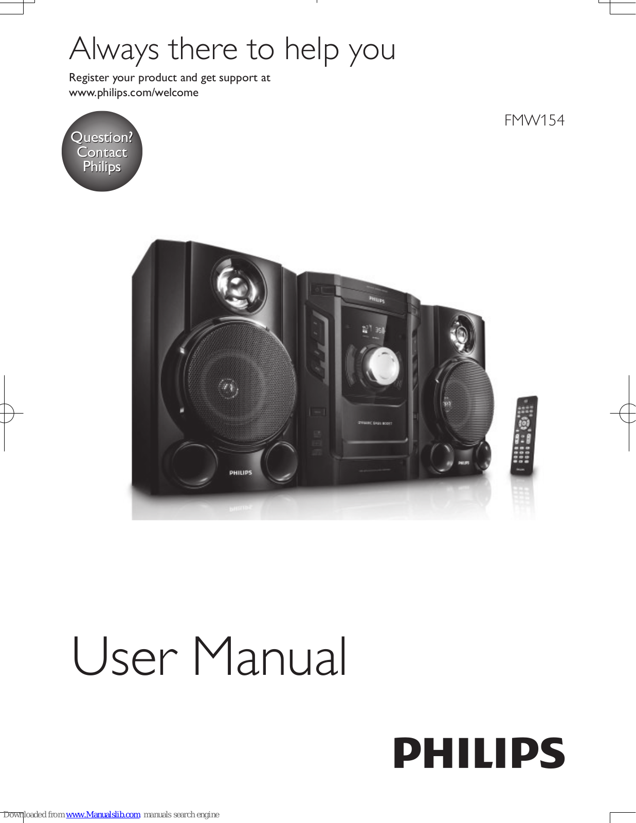 Philips FMW154 User Manual - ManualMachine.com