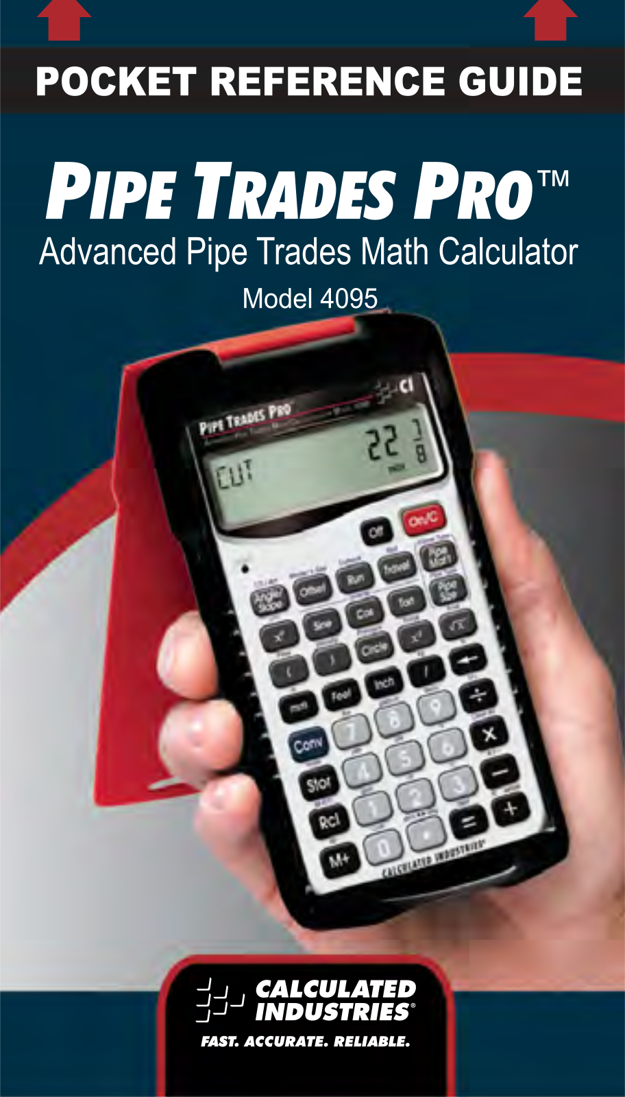 Calculated Industries PIPE TRADES PRO 4095 Pocket Reference Manual