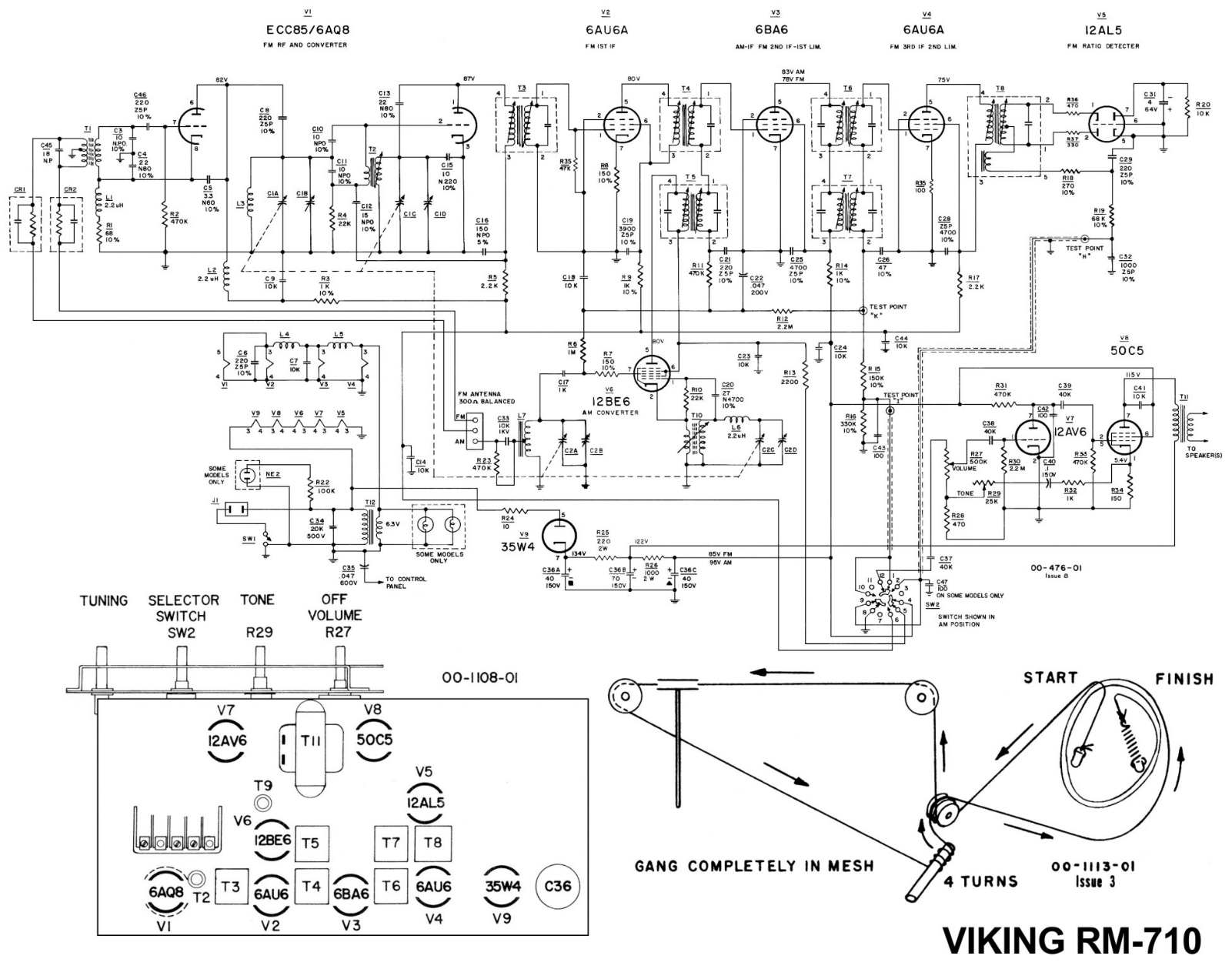 Viking rm710 schematic