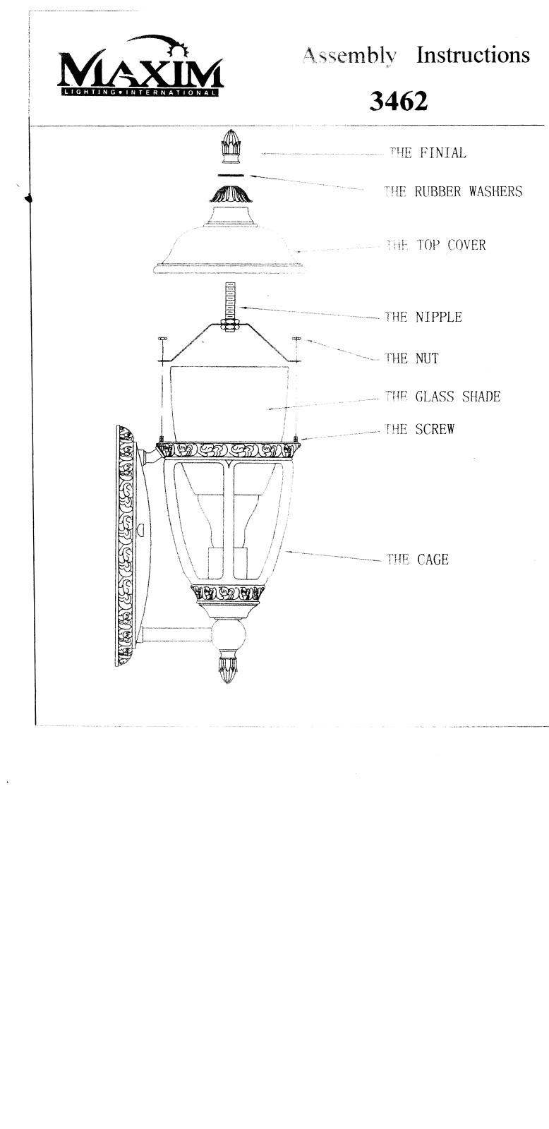 Maxim 3462CDSE Installation Manual