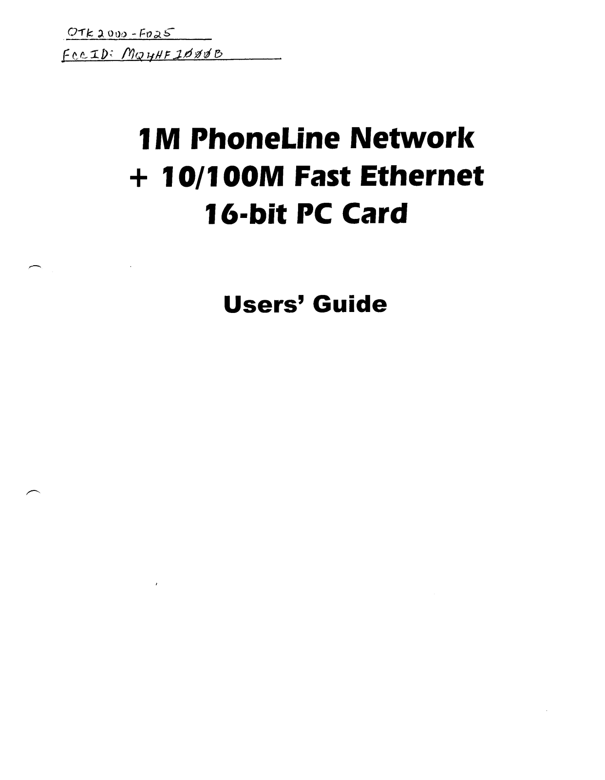 Abocom Systems HF1000B User Manual