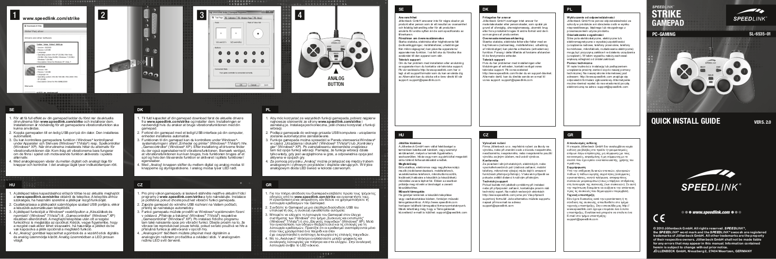 SPEEDLINK SL-6535-BK User Manual