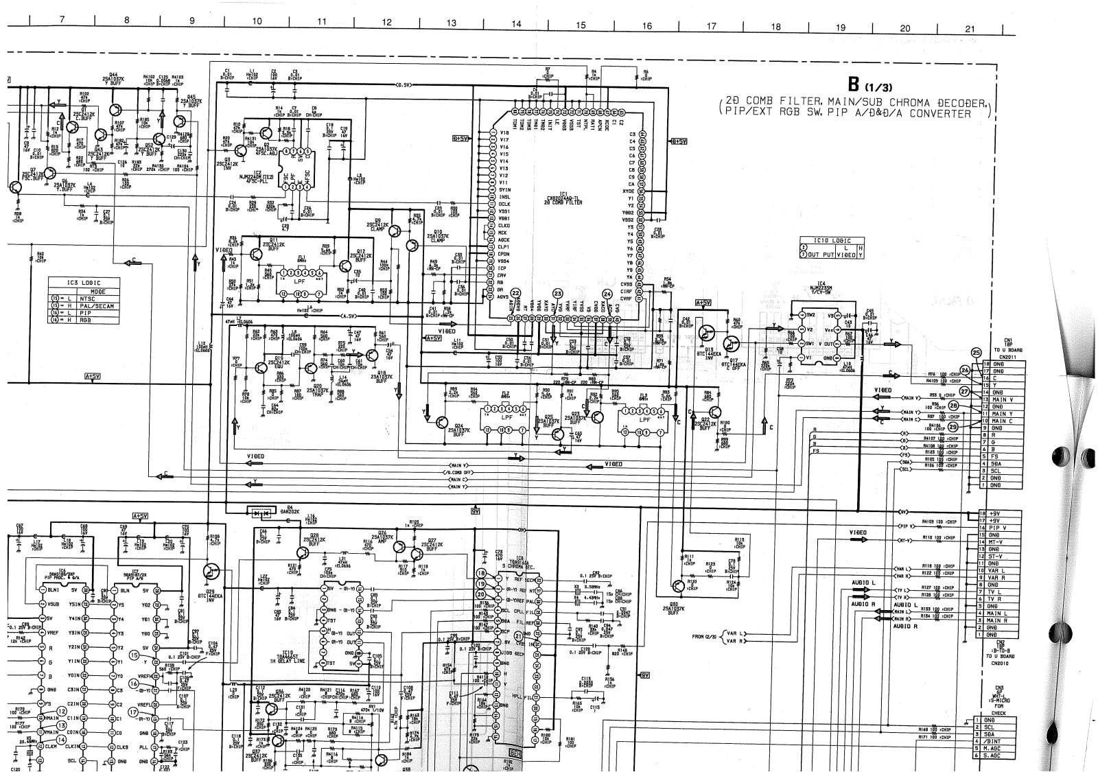 SONY kp41s3 Diagram