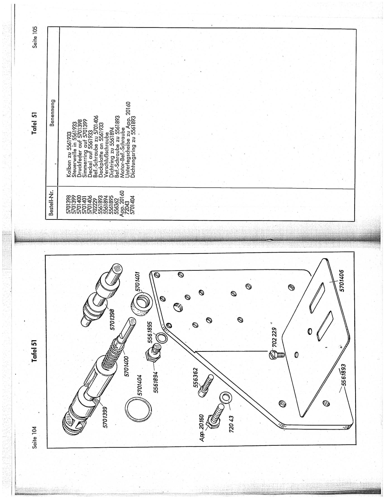 Durkopp Adler 556 Parts Book