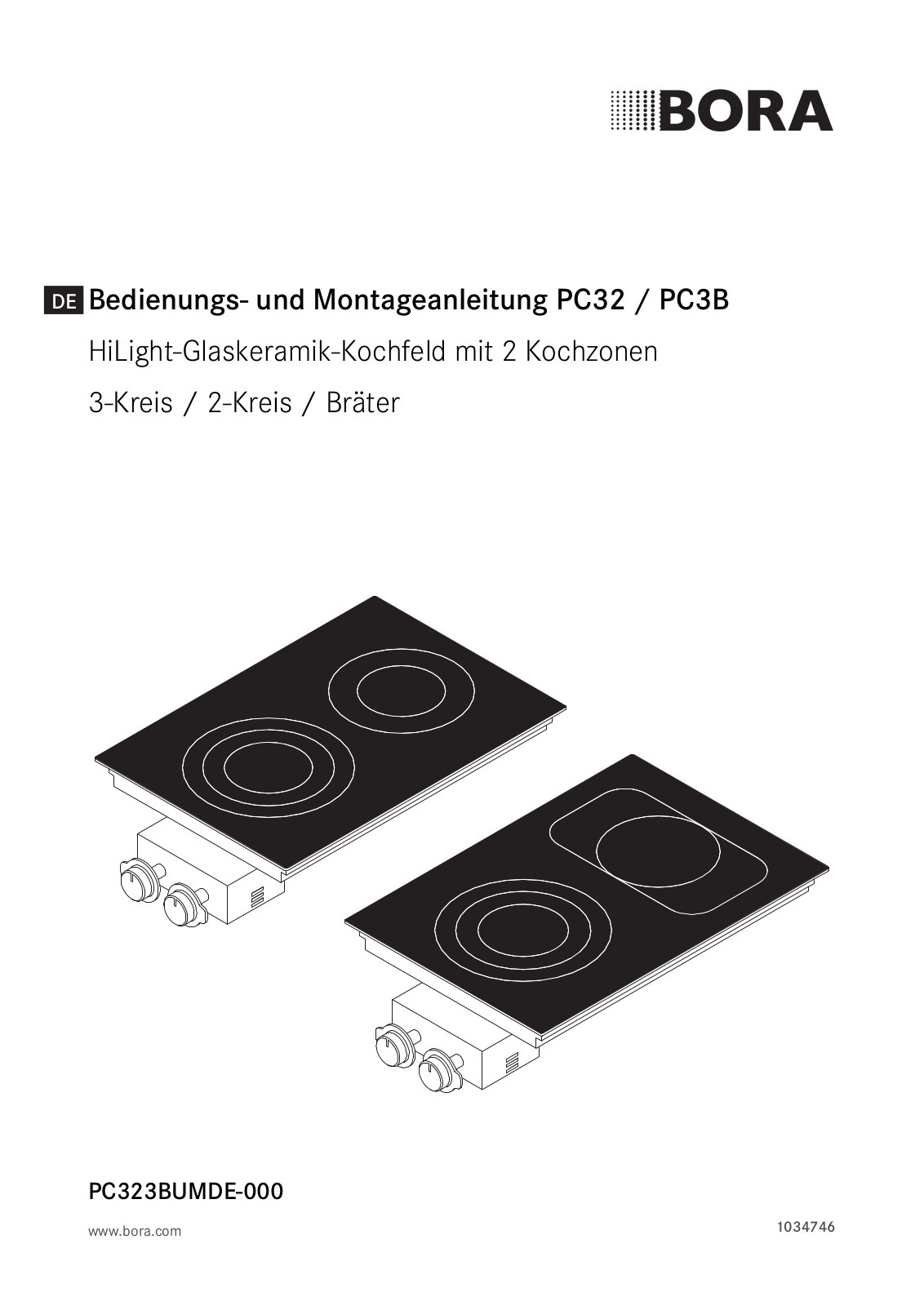 BORA PC 3B, PC 32 User Manual - ManualMachine.com