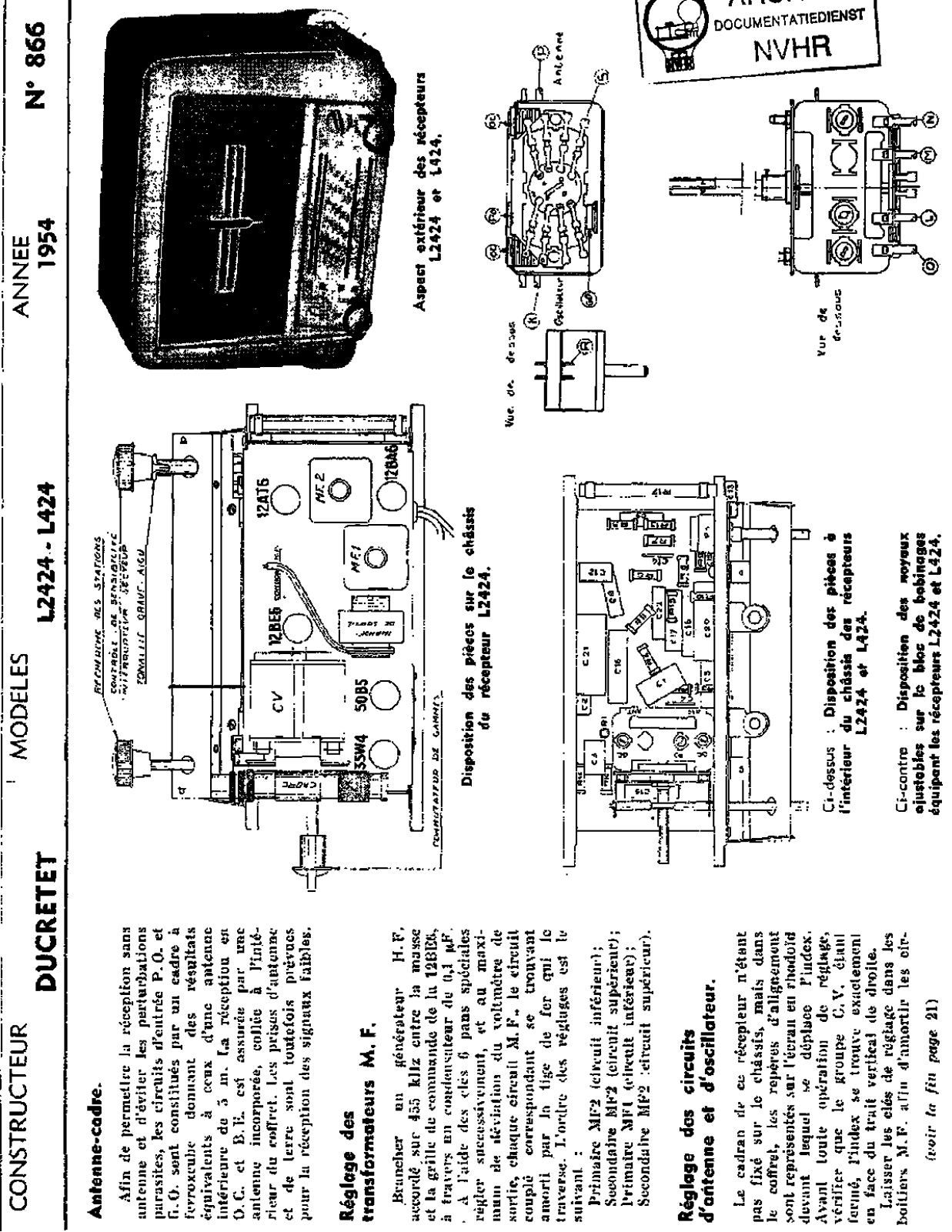 Ducretet L2424 Schematic - ManualMachine.com