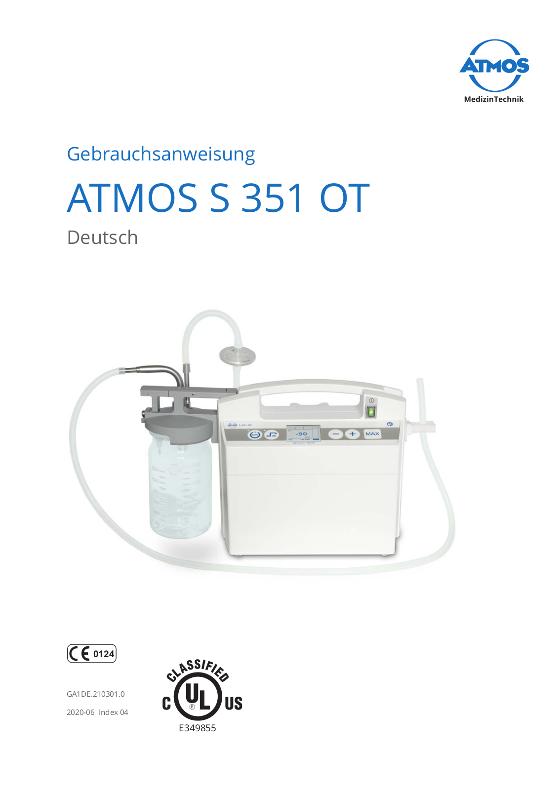 Atmos S 351 OT User guide - ManualMachine.com