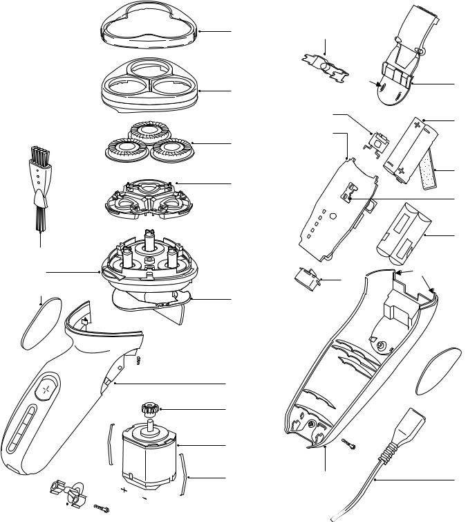 Philips HQ5847 Service Manual