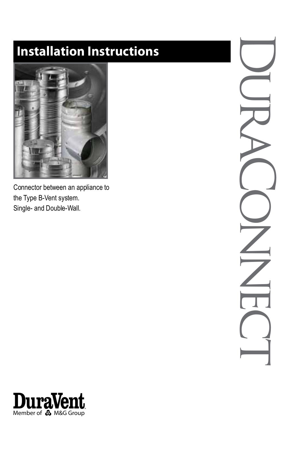 DuraVent DuraConnect User Manual