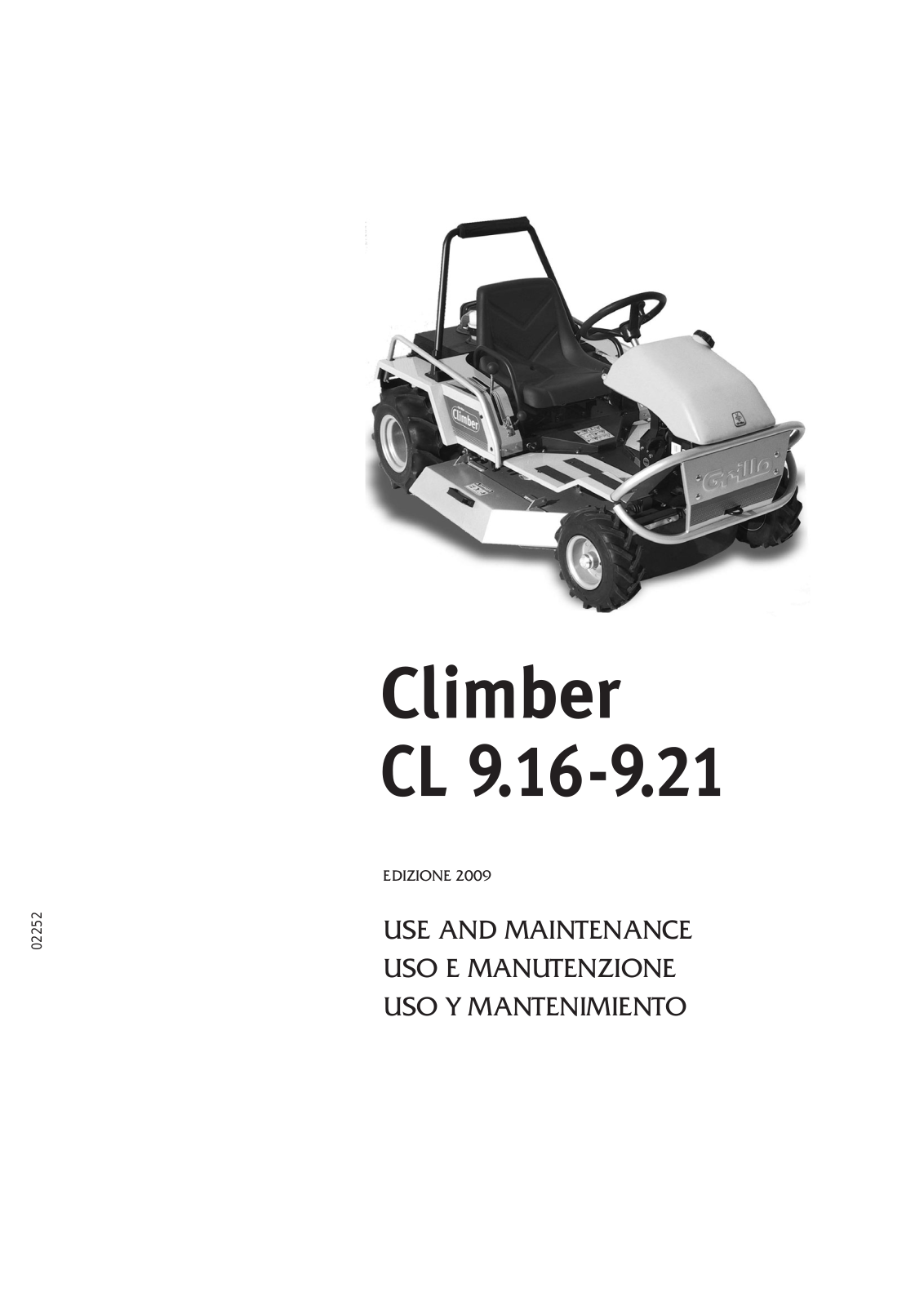 Grillo Climber 9.16 User Manual