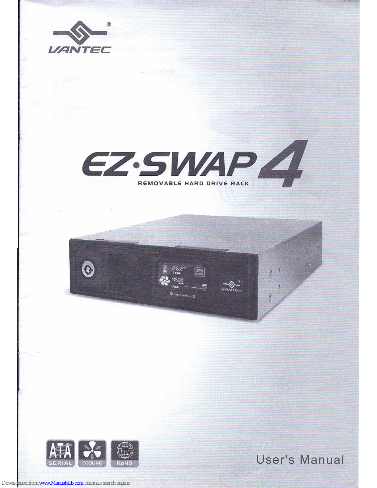 Vantec EZ Swap 4 User Manual - ManualMachine.com
