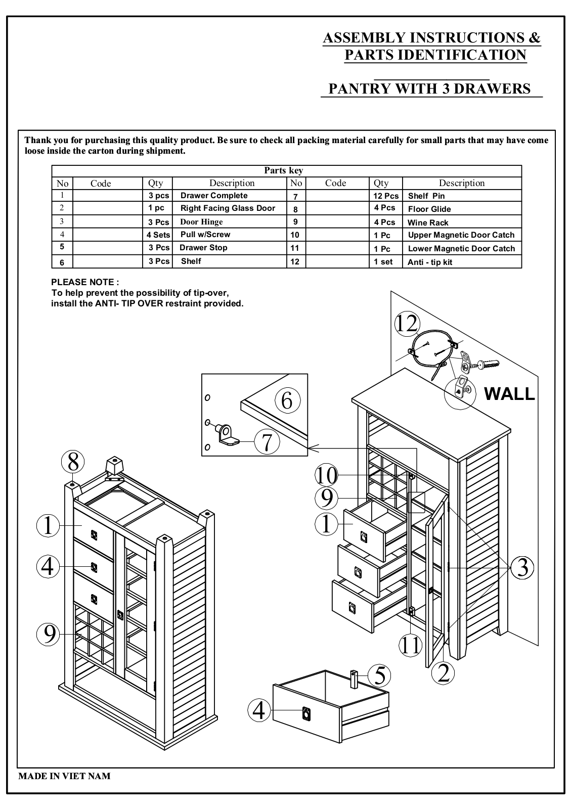 Foundstone W000877506 Assembly Instructions - ManualMachine.com