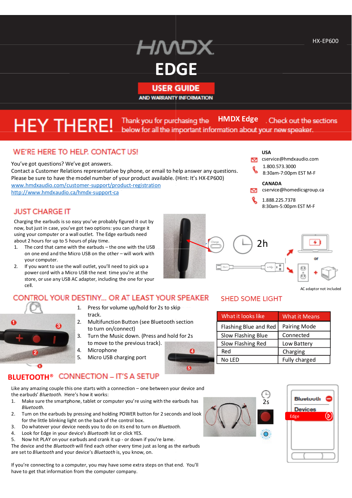 FKA Distributing HXEP600 User Manual