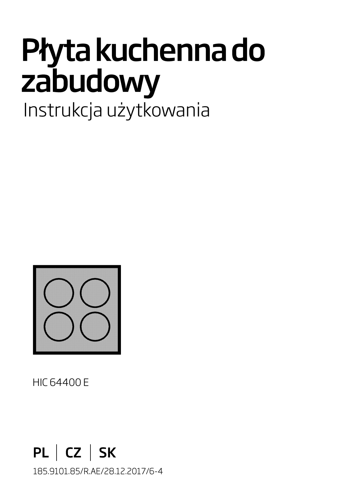 Beko HIC 64400 E User manual