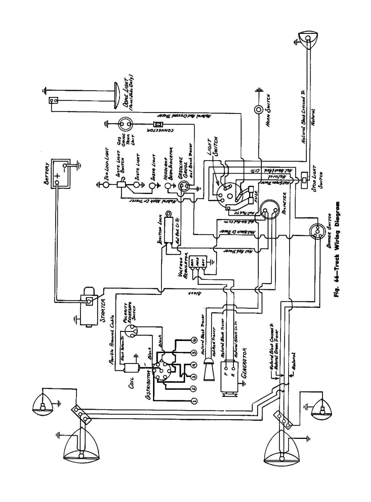 Chevrolet 1947 schematic