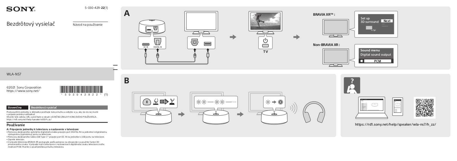 Sony WLA-NS7 Users guide - ManualMachine.com