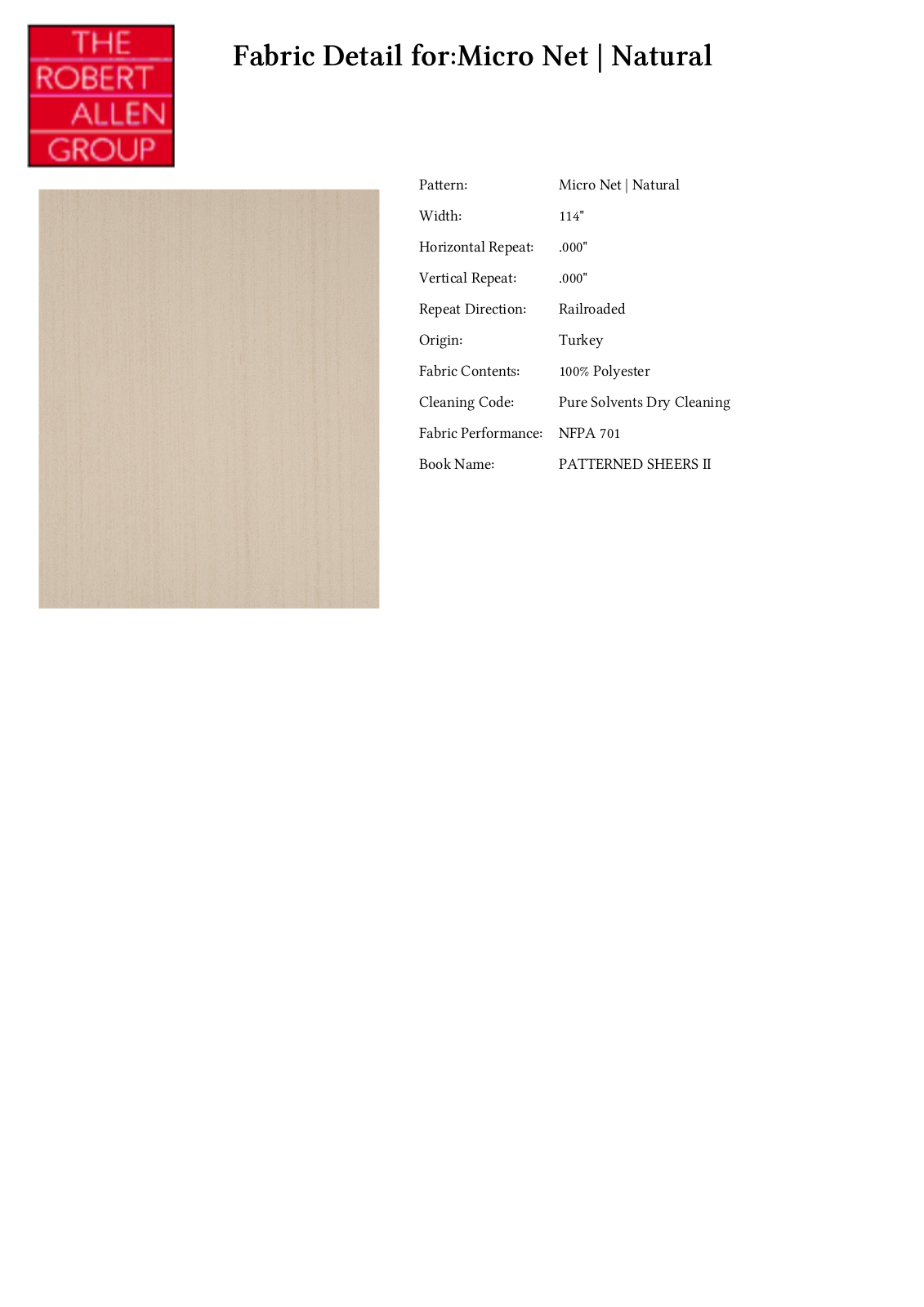 Robert Allen RALF1362 Specifications - ManualMachine.com