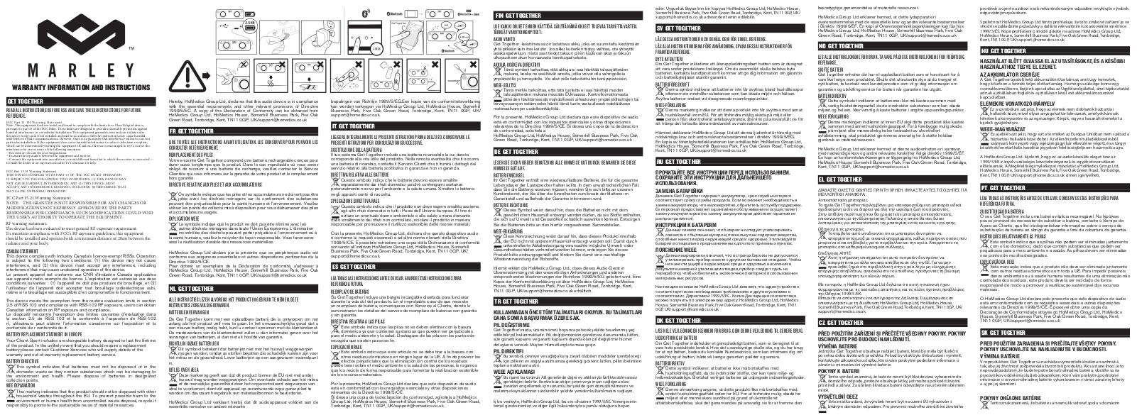 The House of Marley EMJA006B User Manual