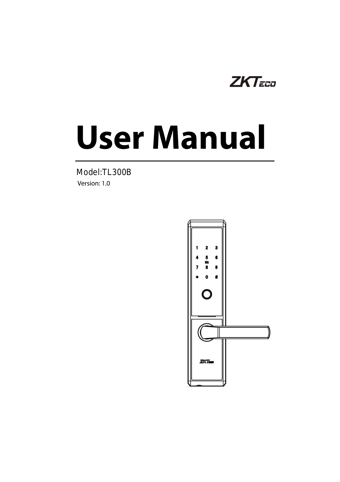 ZKTECO TL300B User Manual