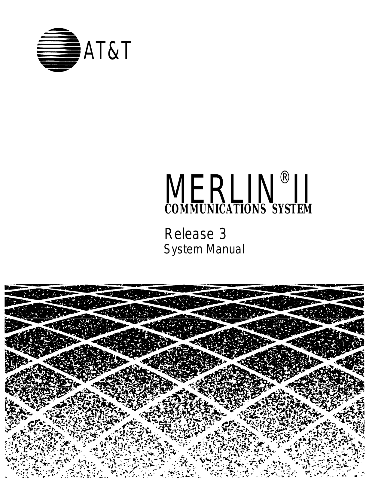 AT&T Merlin II Release 3, Merlin II System Manual