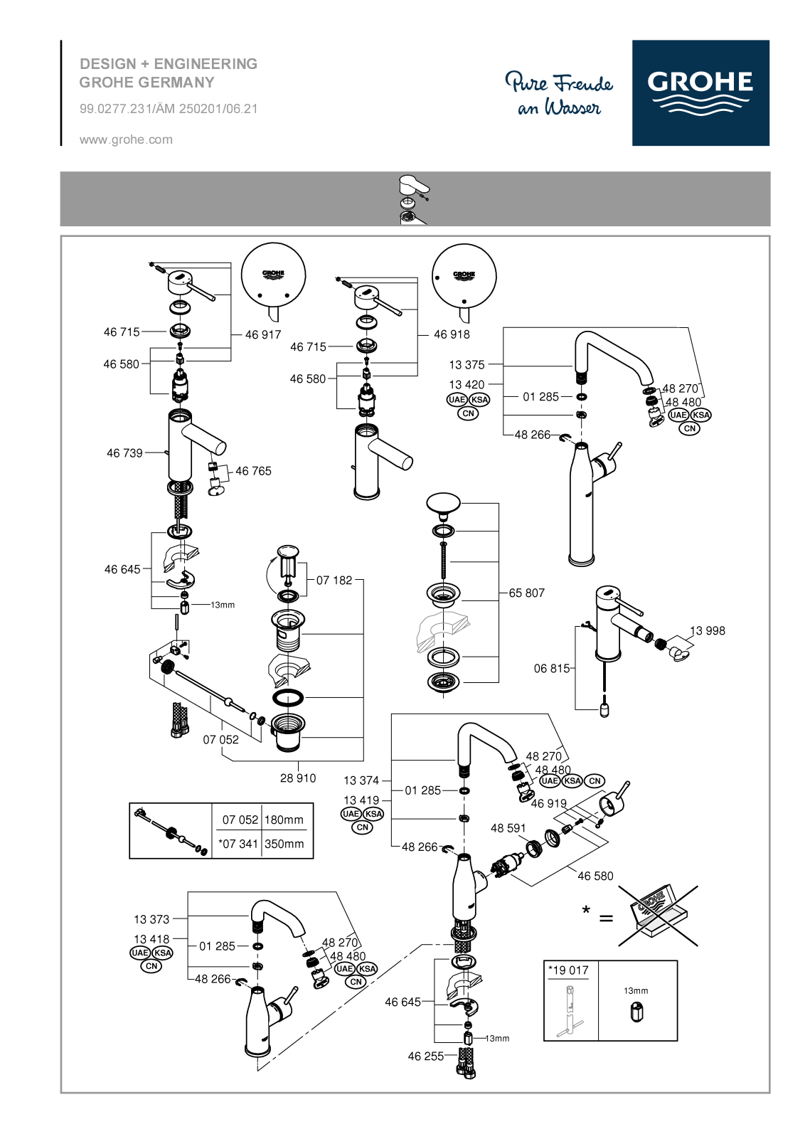 GROHE 23462001, 32901001, 32628001, 23379001, 23541001 User guide - ManualMachine.com