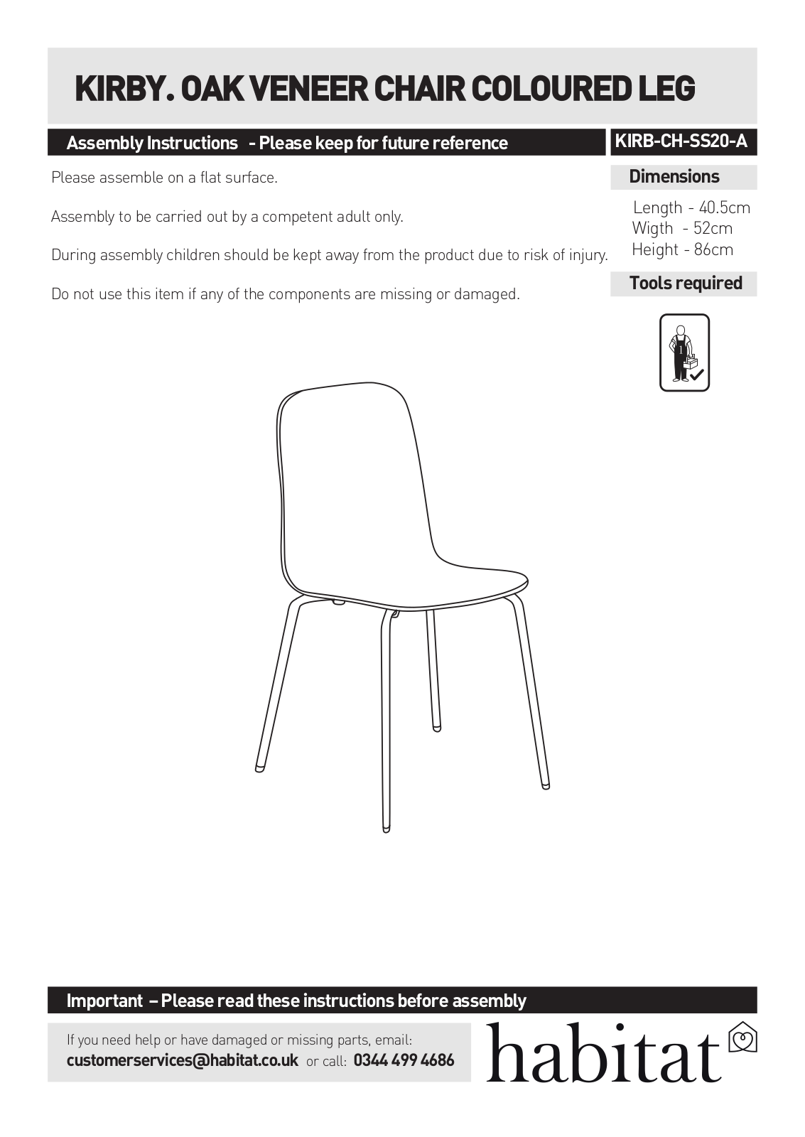 ARGOS KIRB-CH-SS20-A User guide - ManualMachine.com