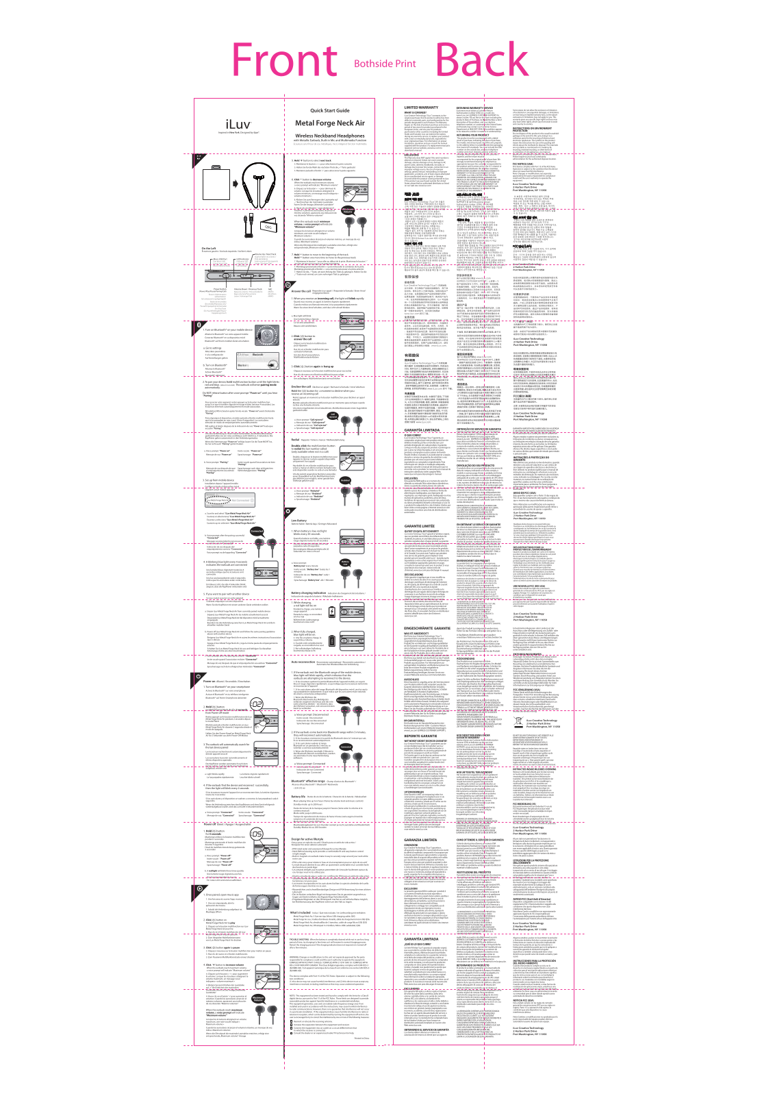 iLuv Creative Technology MFNECKAIR User Manual