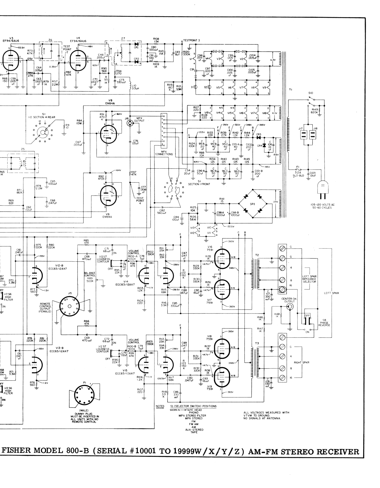 Fisher 800b schematic