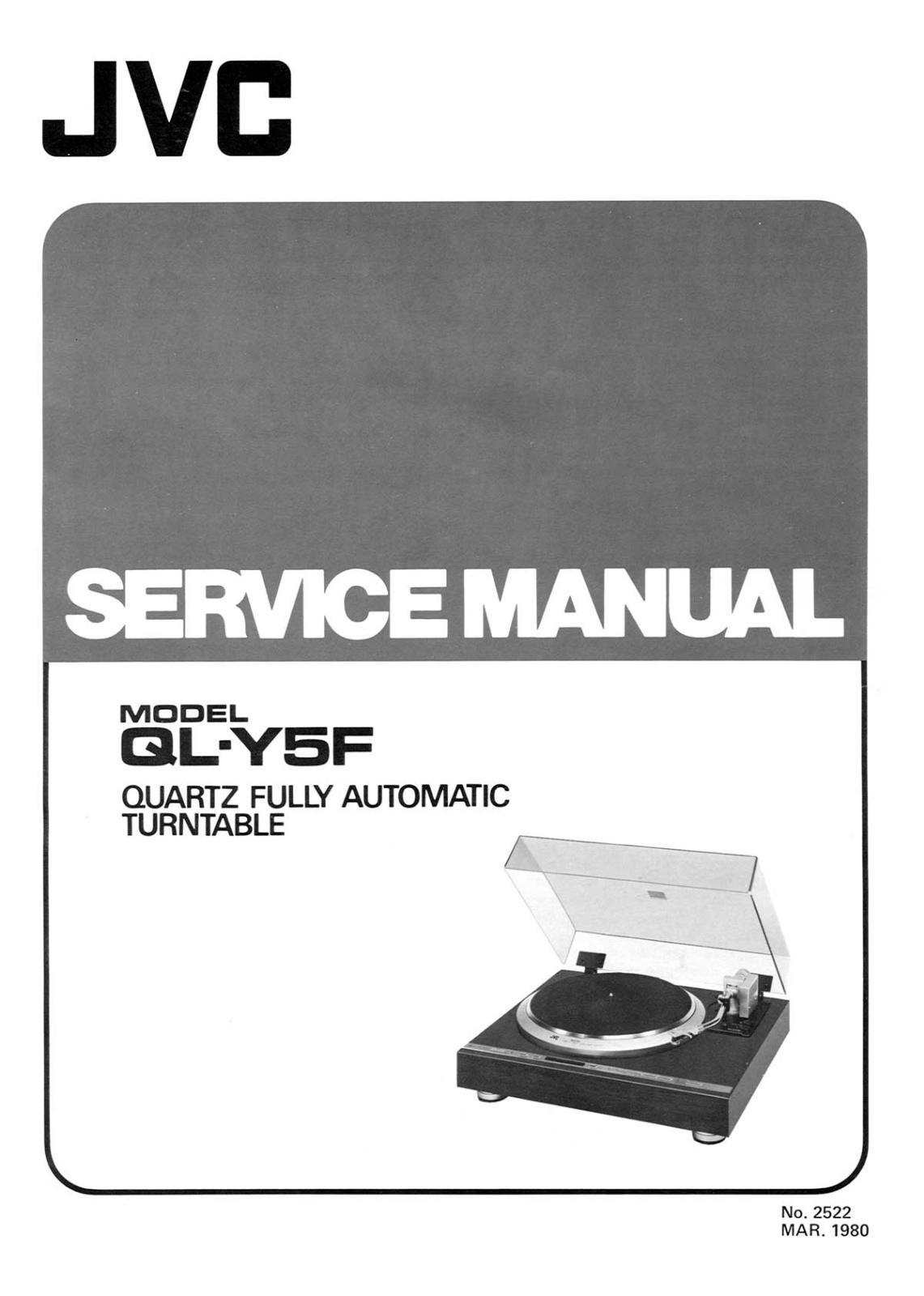 JVC QLY-5-F Service manual