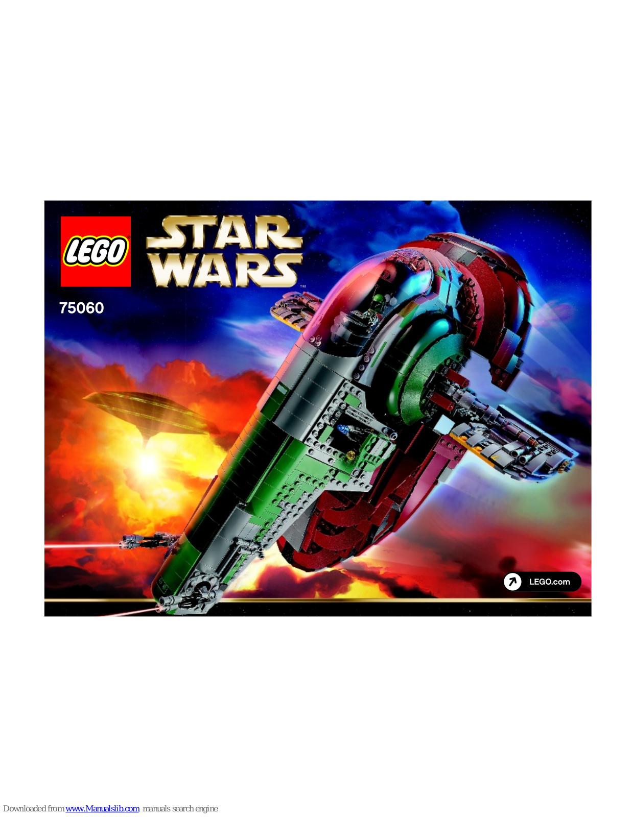 LEGO star wars 75060 Assembly Manual