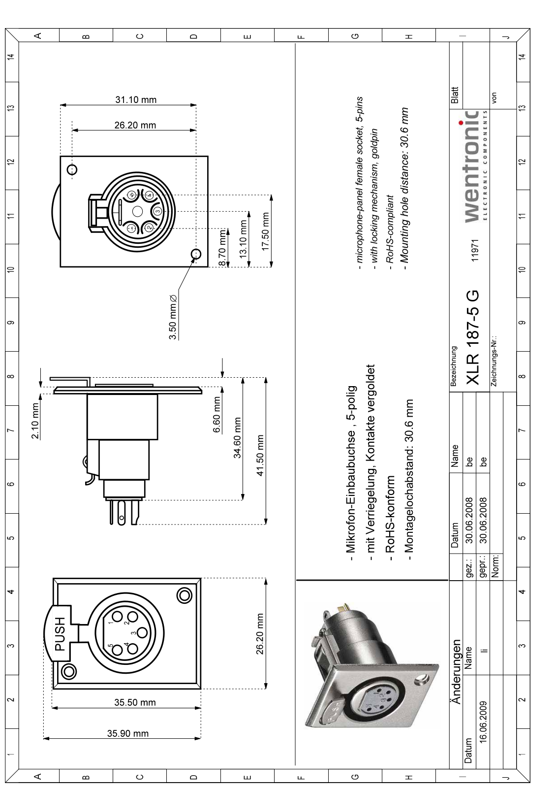 Datasheet XLR 5EB Datasheet (FREI) - ManualMachine.com
