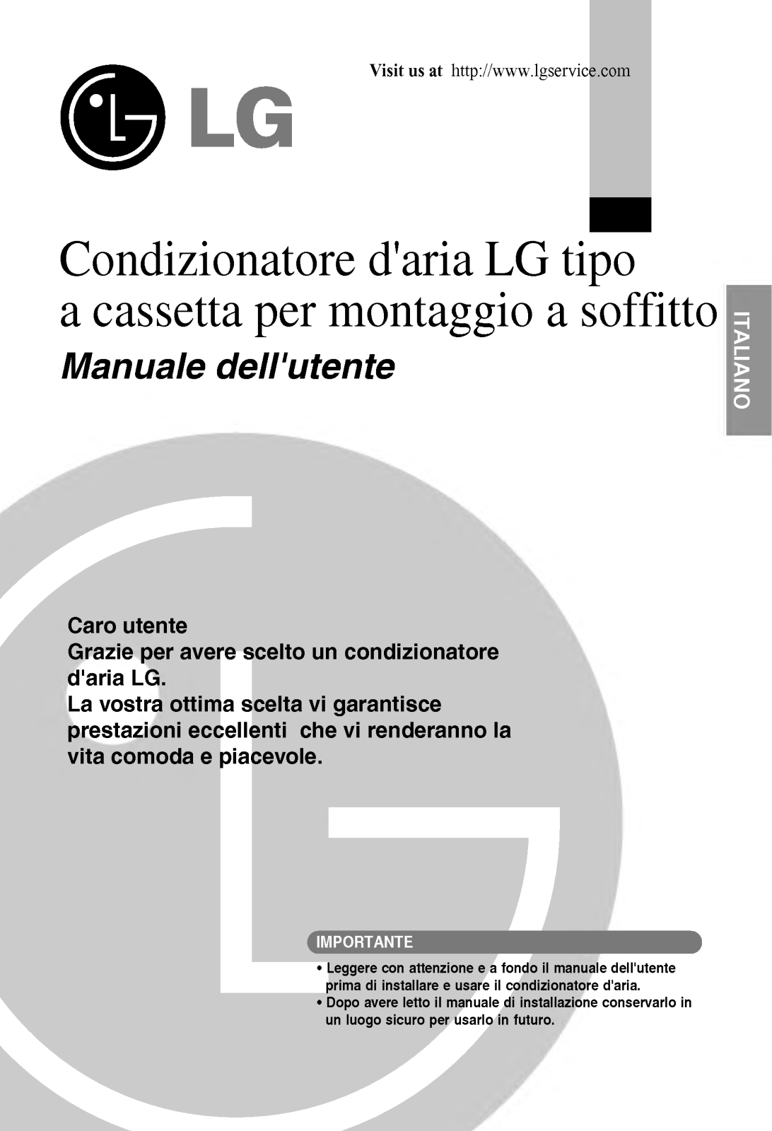 Lg MT30AH, MT10AH, MT12AH, MT09AH, MT24AH User Manual