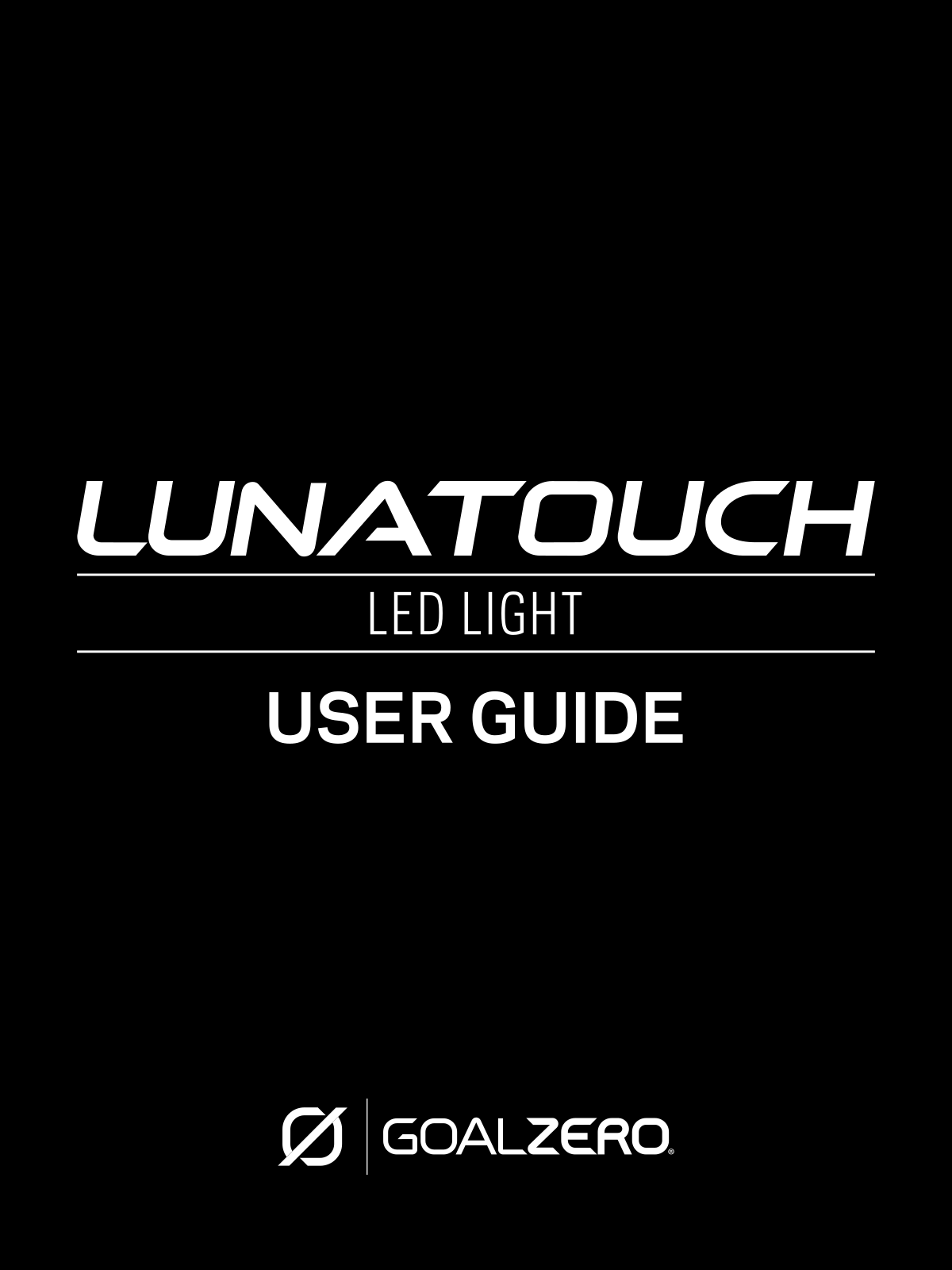 Goal Zero Luna Touch User Guide