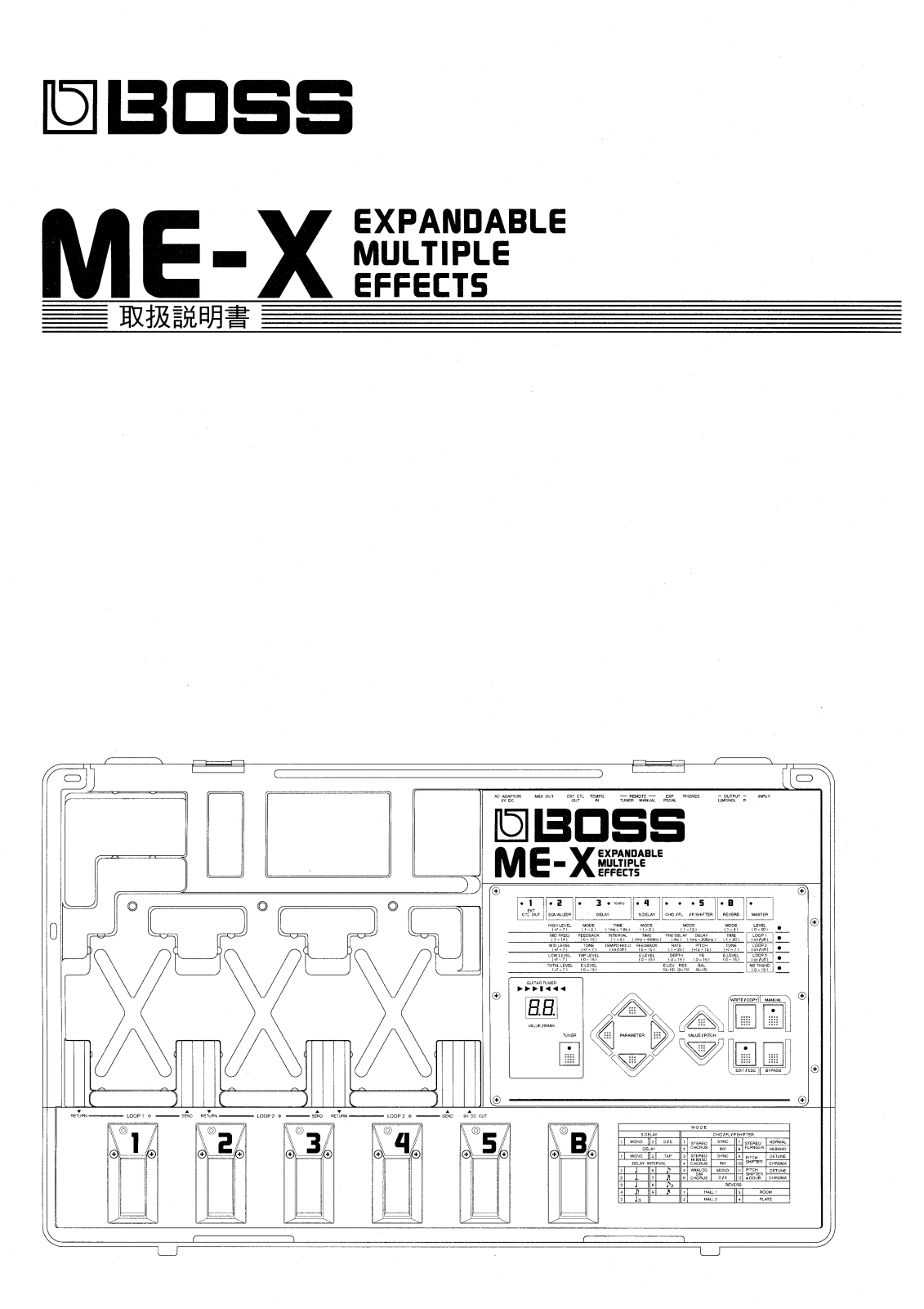 Roland ME-X User Manual