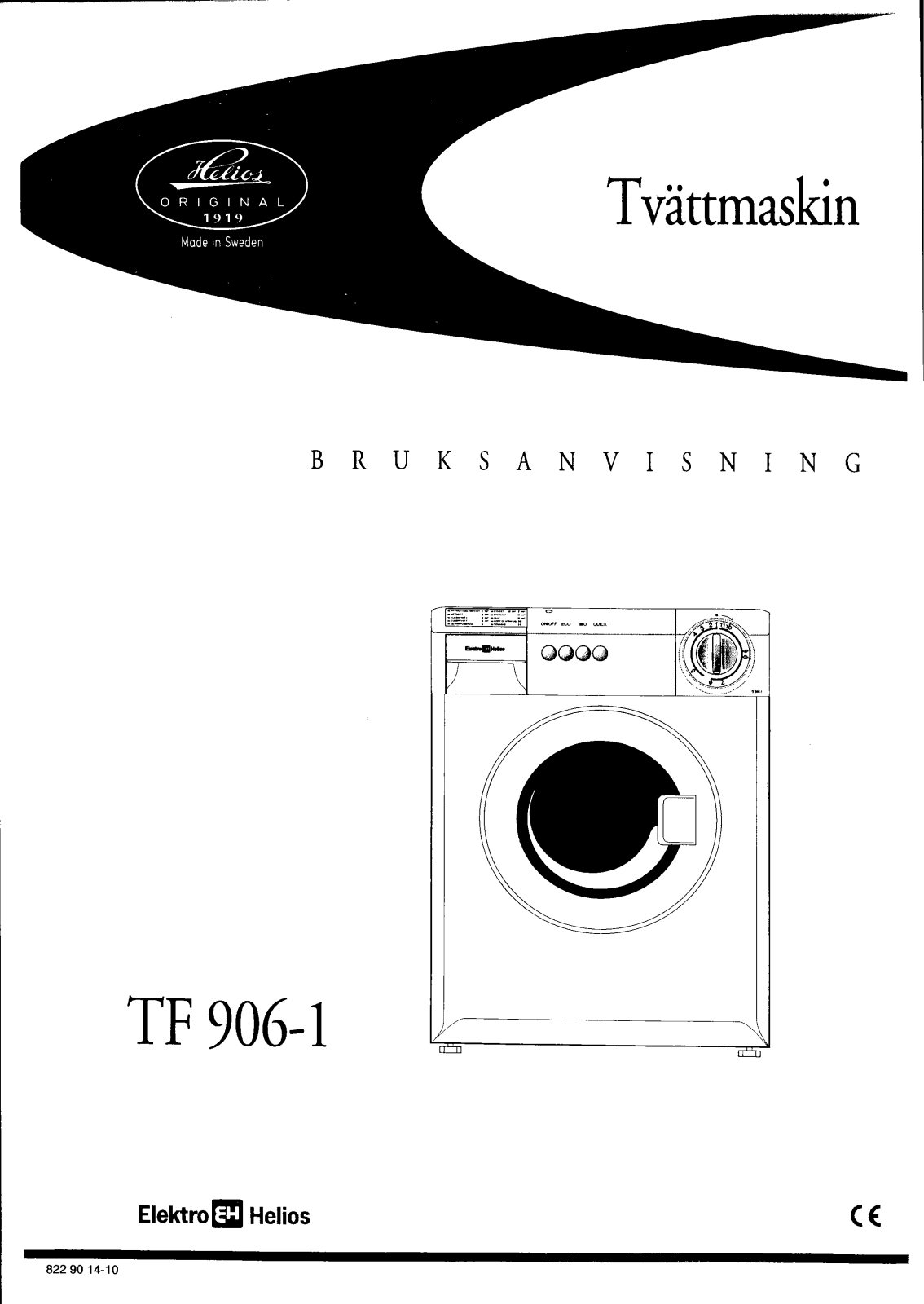 Elektro helios TF906-1 User Manual