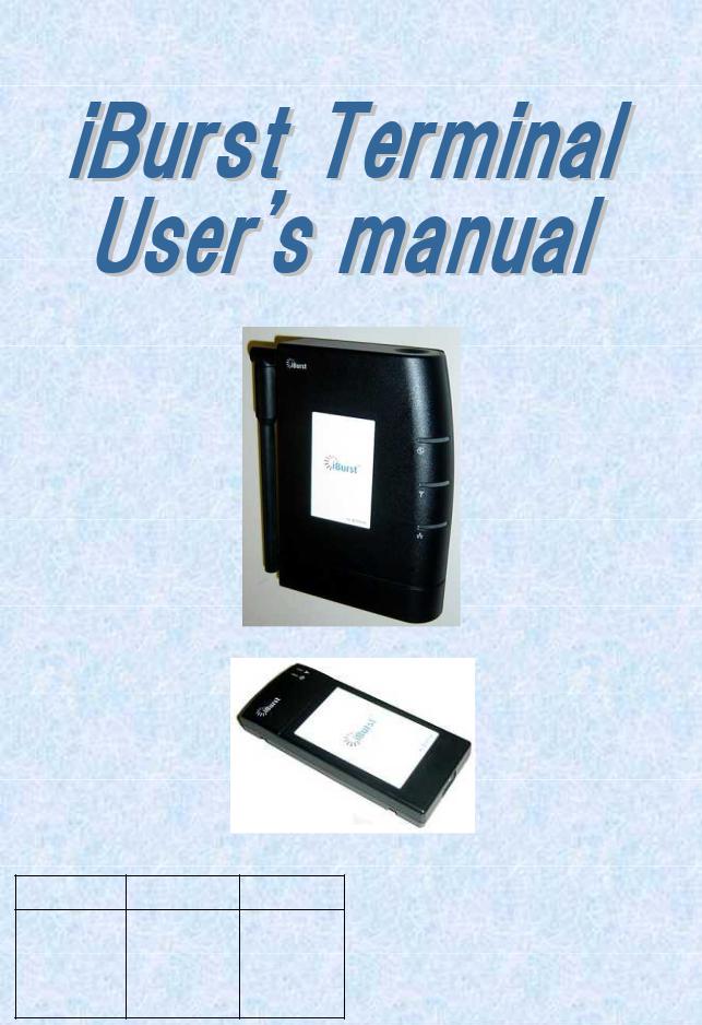 Kyocera IUD19AC User Manual