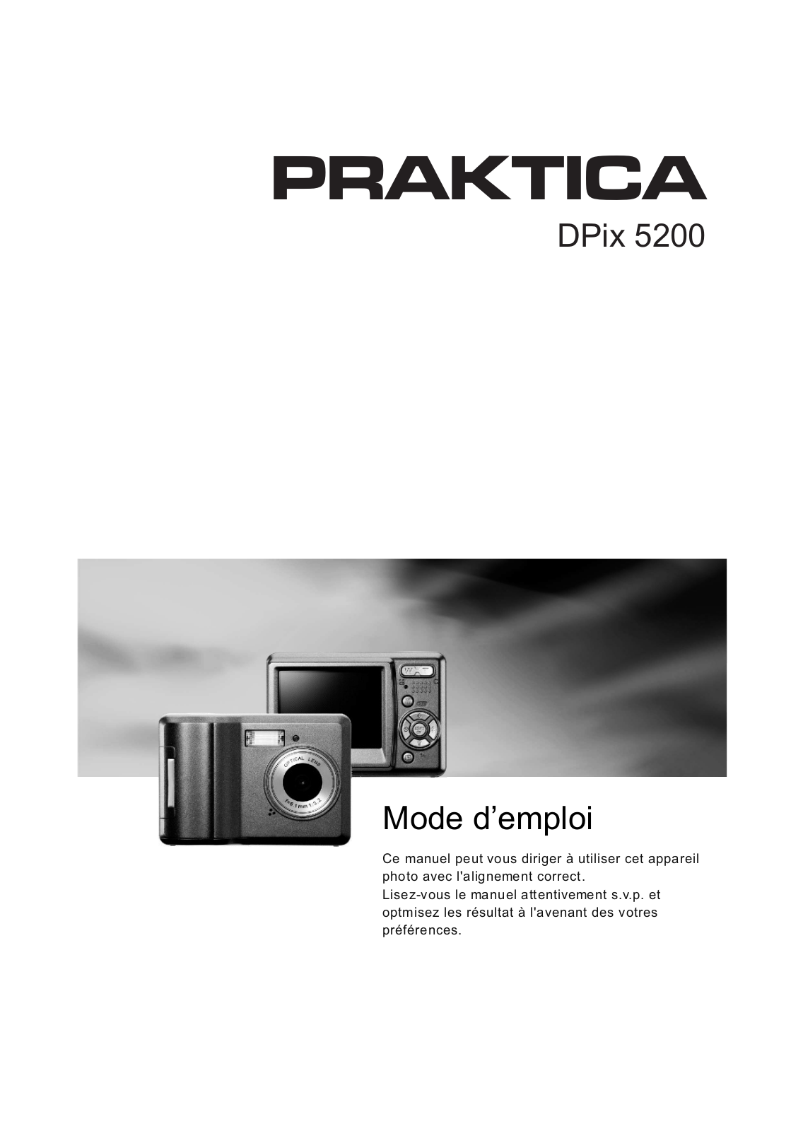 PRAKTICA DPix 5200 User Manual