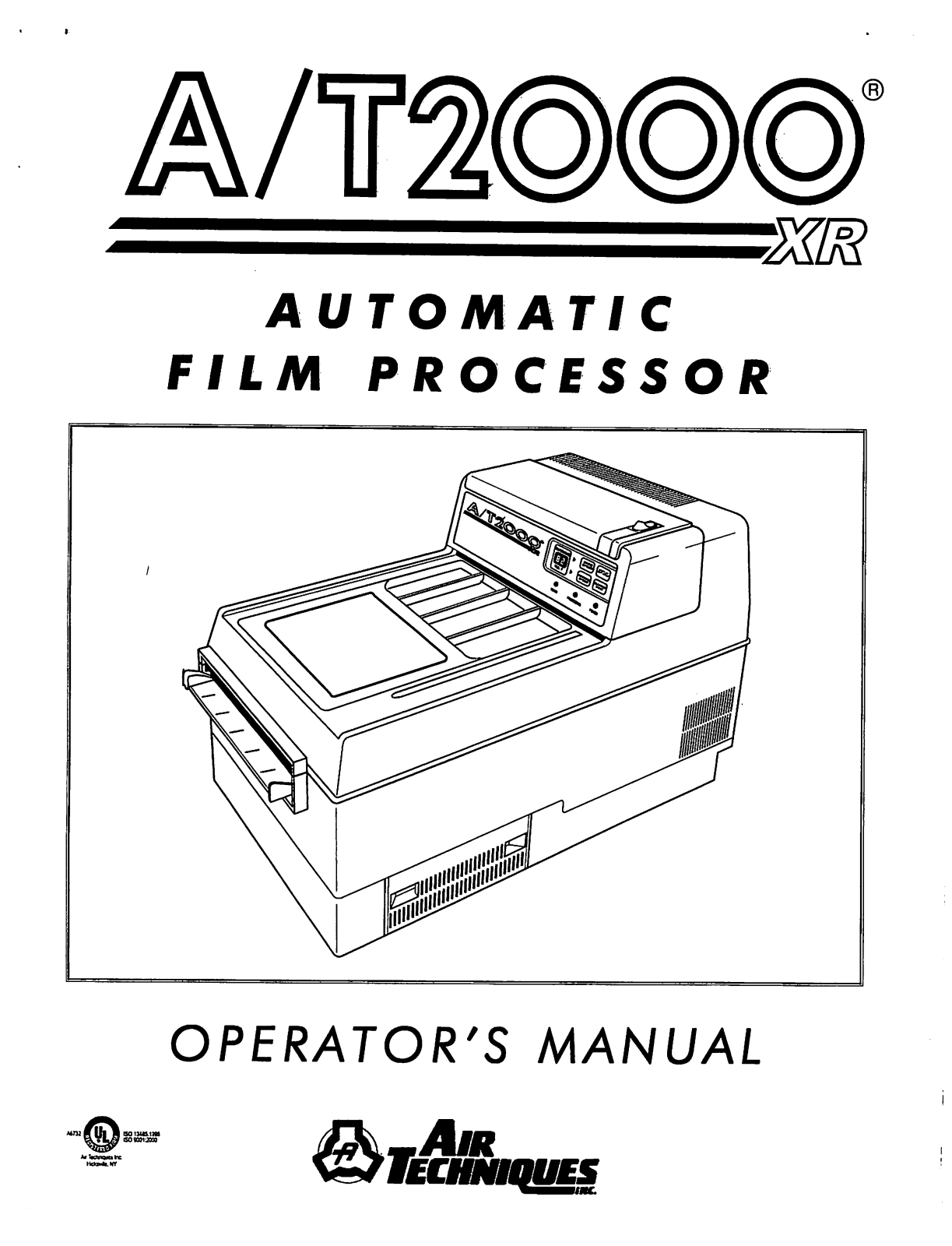 Air Techniques A-T 2000 User Manual