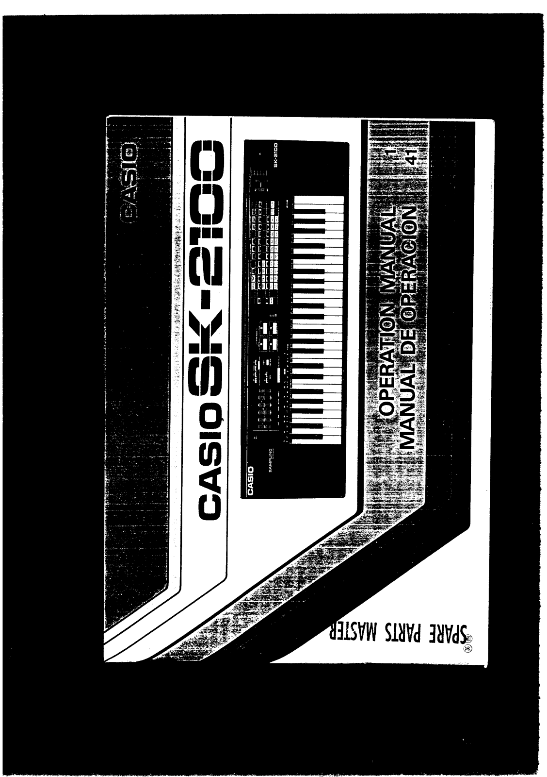 Casio SK-2100 User Manual