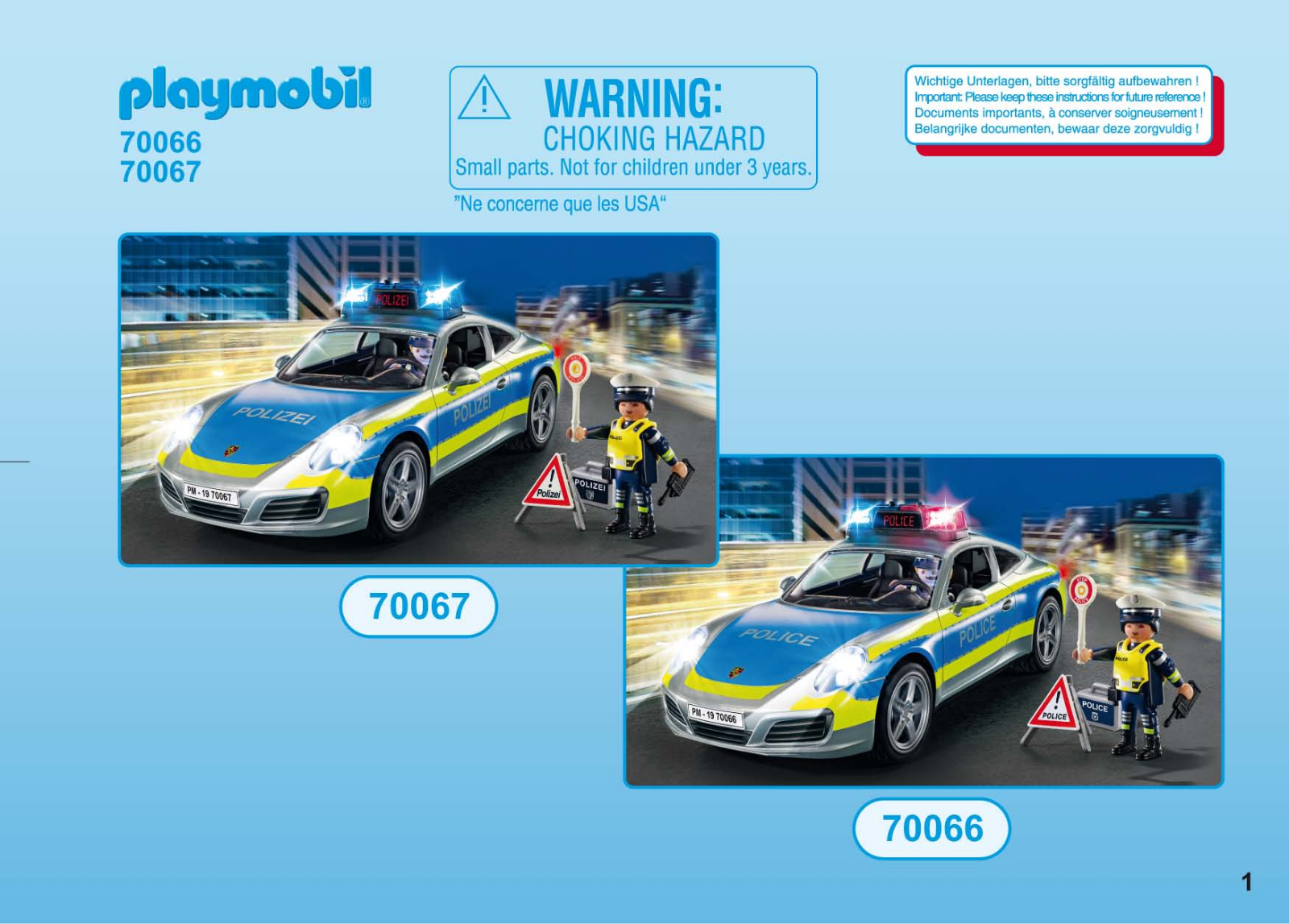 playmobil 70067 Service Manual