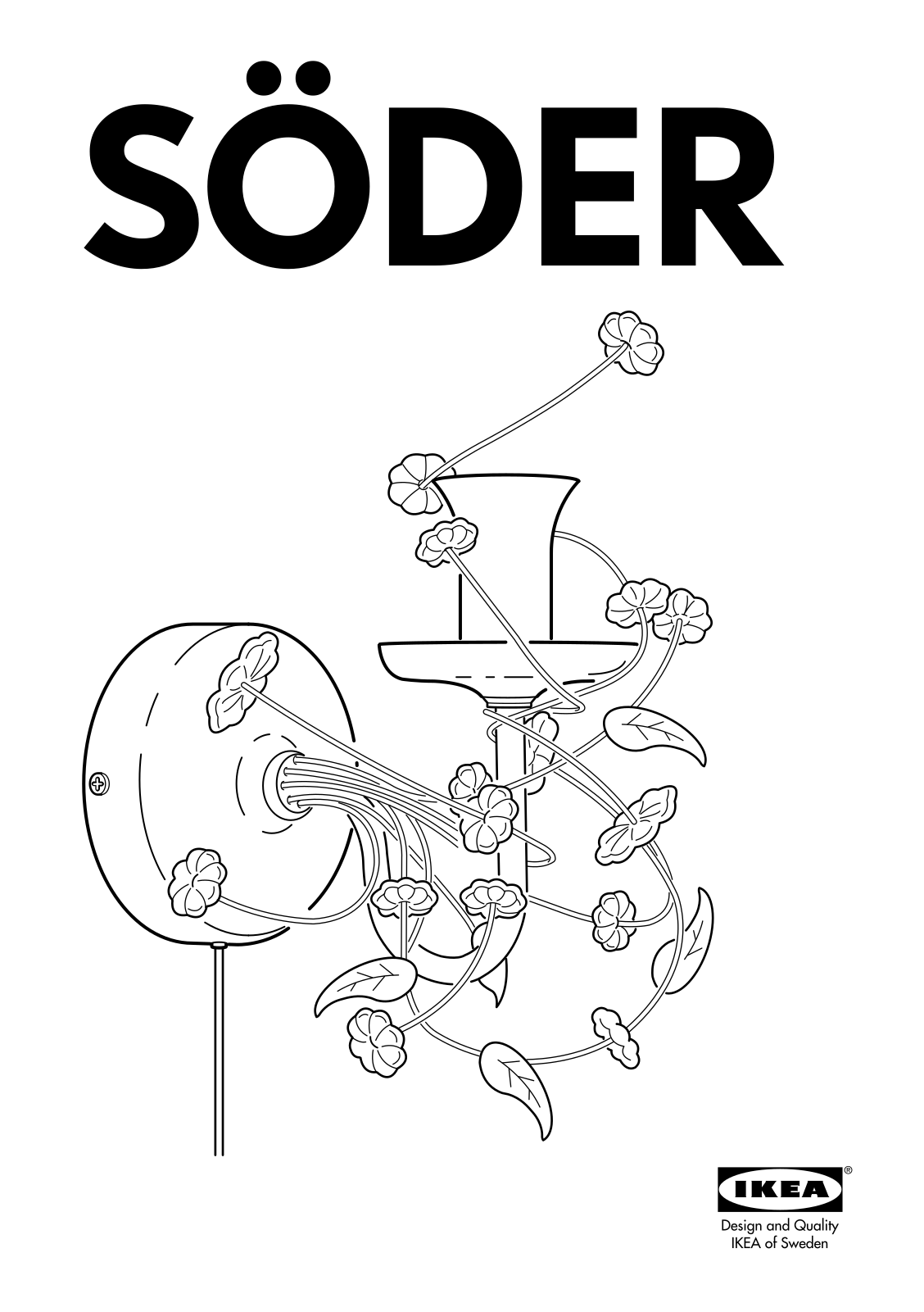 IKEA SODER User Manual