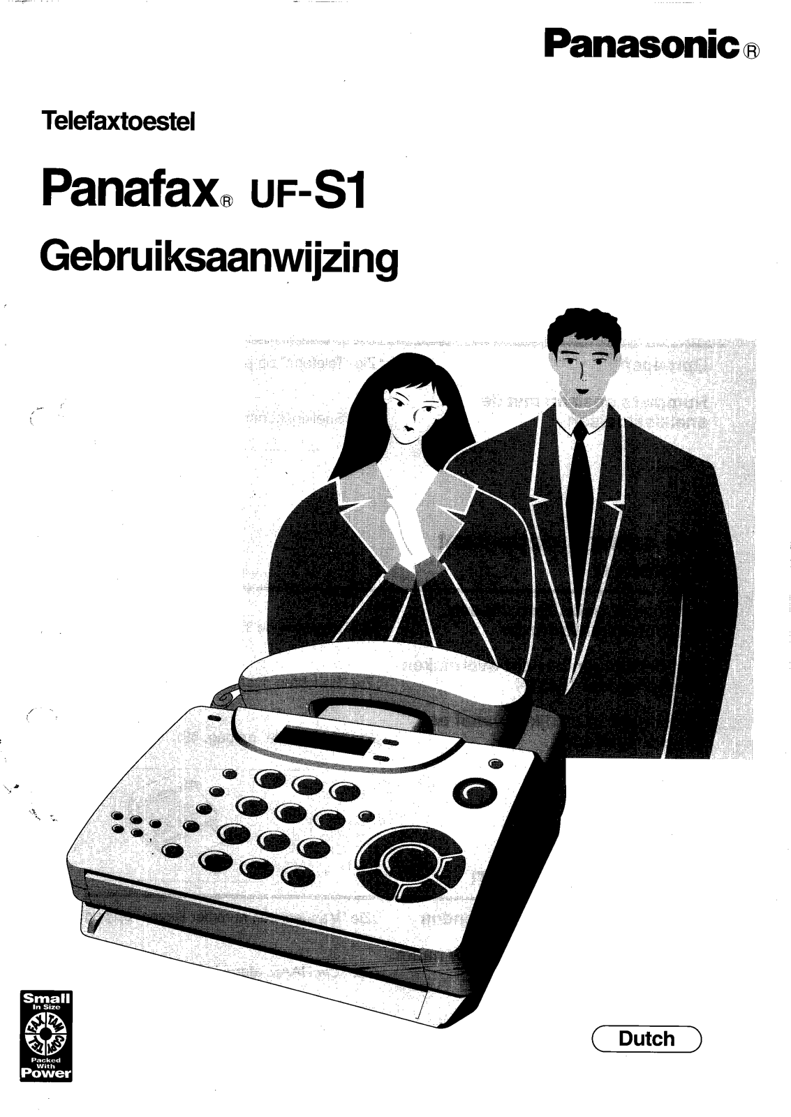 Panasonic UF-S1 User Manual