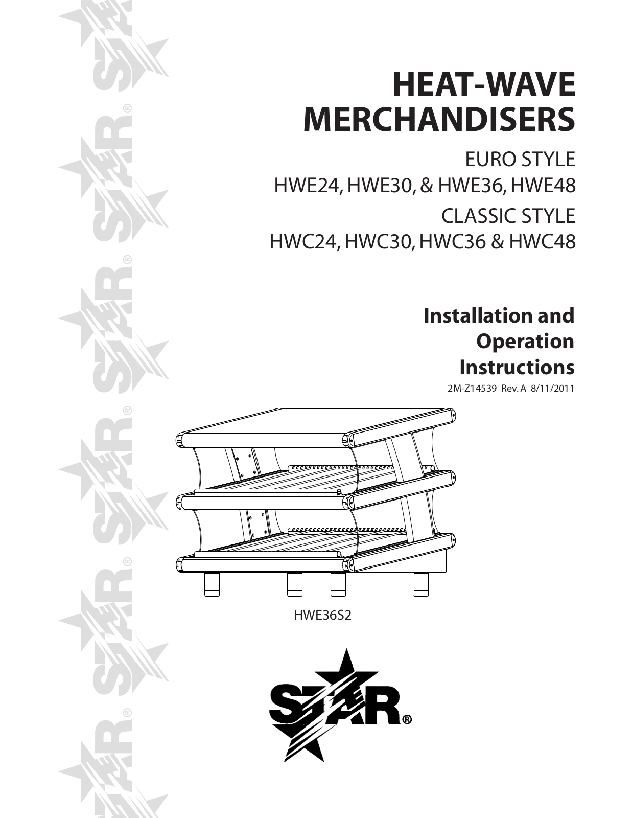 Holman HWC24S1 Installation  Manual