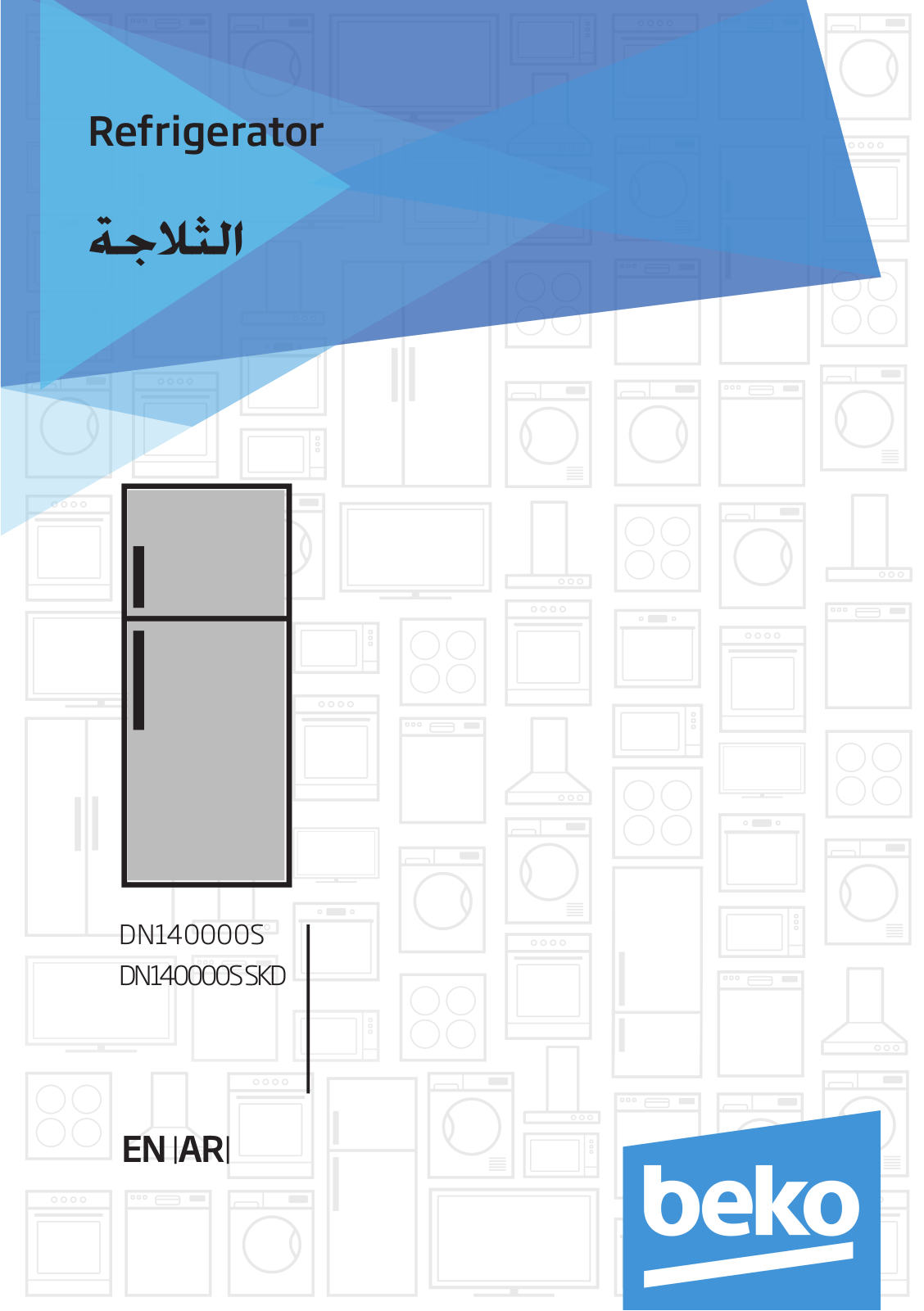 Beko DN140000S, DN140000S SKD User manual