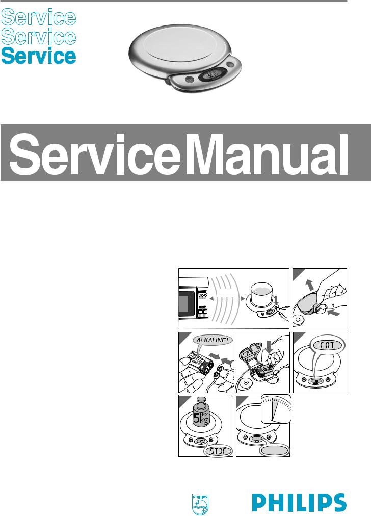 Philips HR 2389, HR 2388 Service Manual
