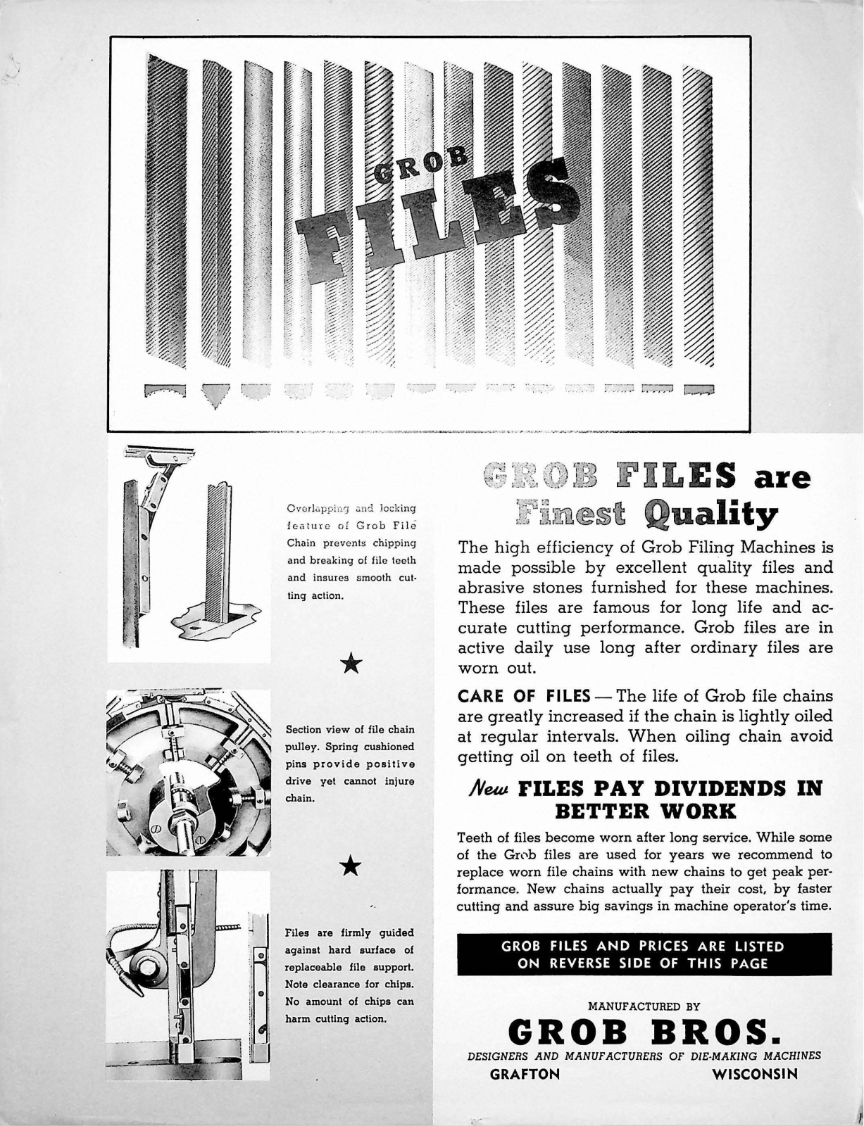 Grob Grob Files Accessories - ManualMachine.com