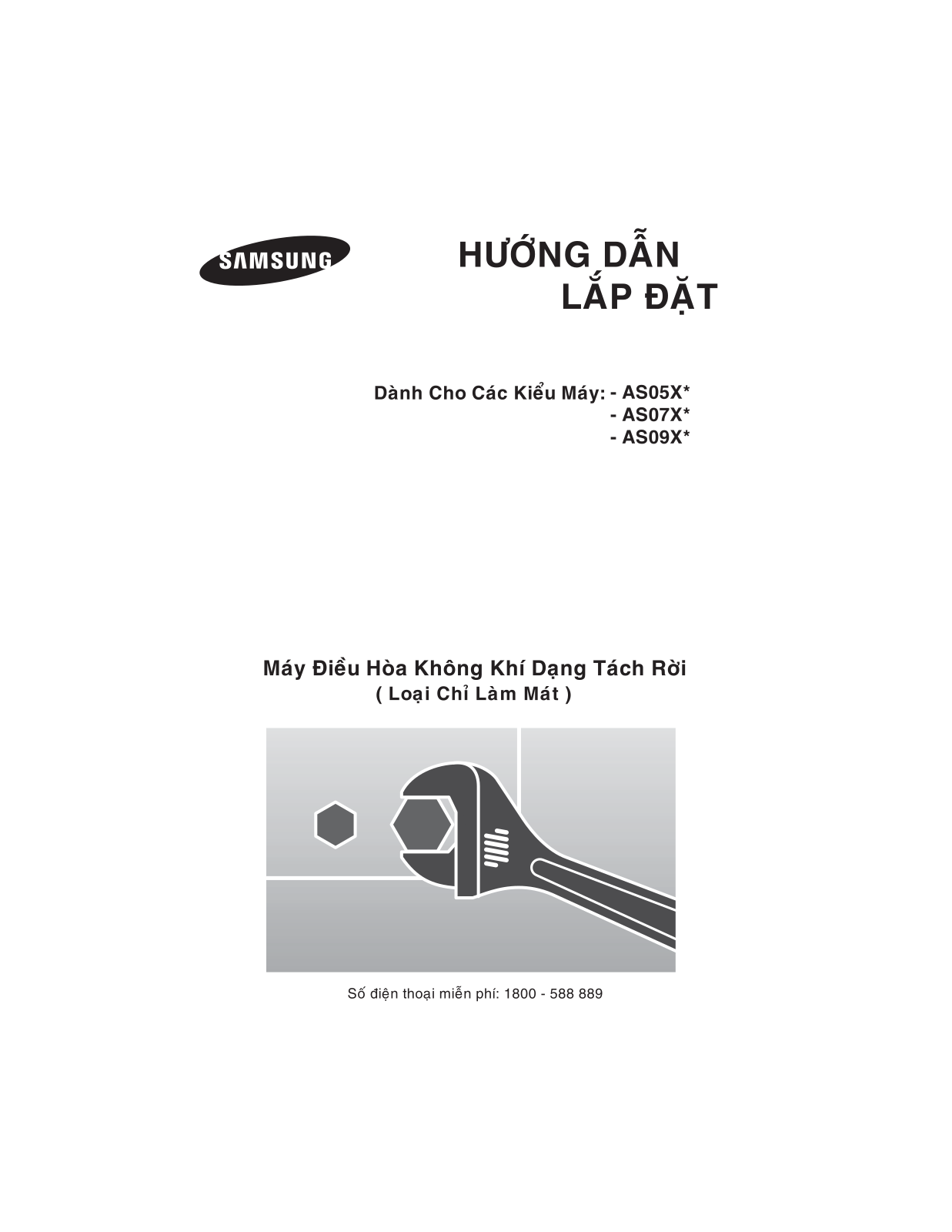 Samsung AS09XLX, AS09XLN User Manual