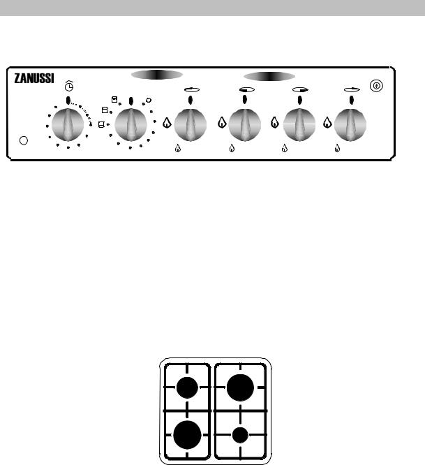 Zanussi ZC542E User Manual