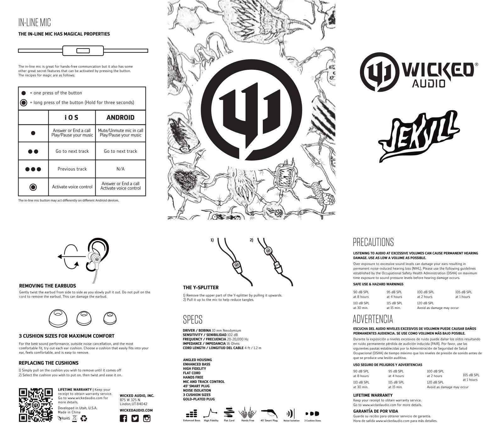 Wicked Audio Jekyll User Manual