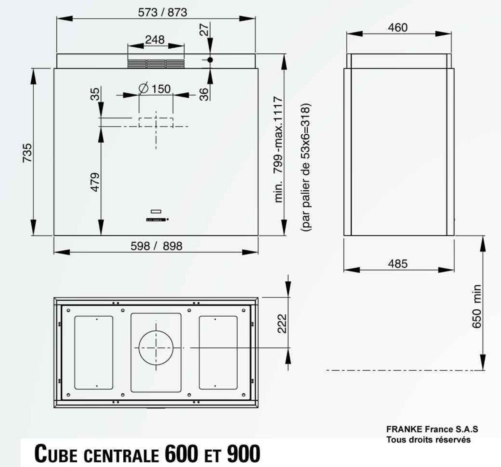 ROBLIN CUBE CENTRALE 600, CUBE CENTRALE 900 User Manual